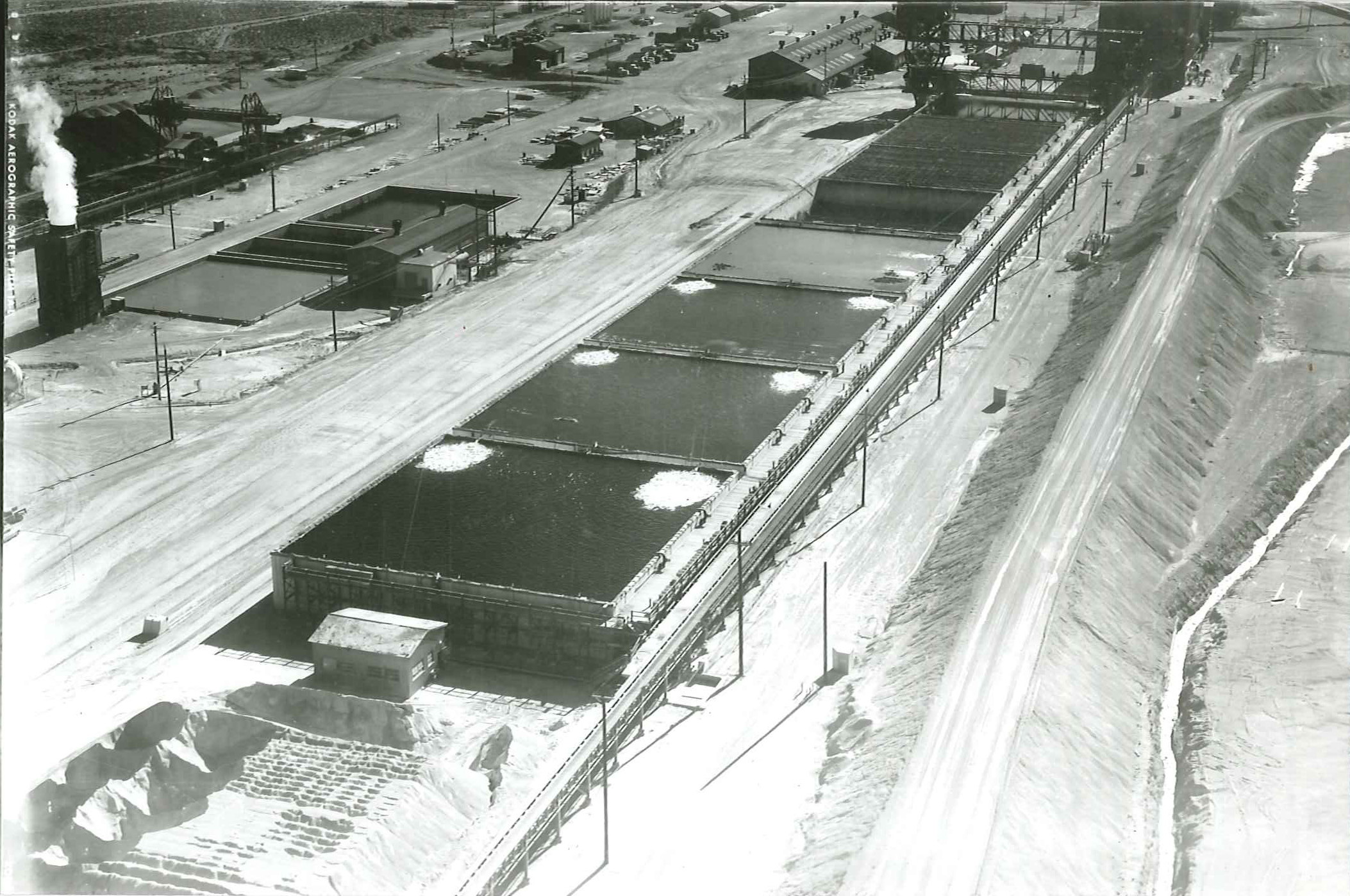 Photo of process area circa 1960.