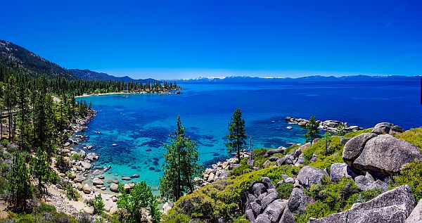 Lake Tahoe Photo Above Sand Harbor